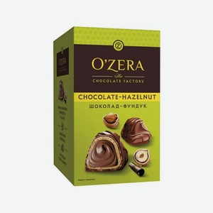 Конфеты OZERA с ореховой нач в молочном шок 150г