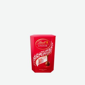 Конфеты Линдт Линдор молочный шоколад нежной молочной начинкой пралине 0.2кг