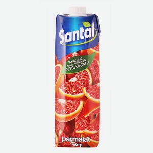 Сок Напиток красный сицилийский апельсин SANTAL 1л