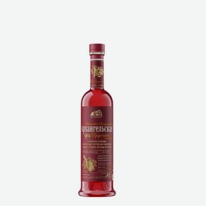 Настойка полусладкая  Архангельская Северная Брусника Ручного Сбора  0,25л 21%