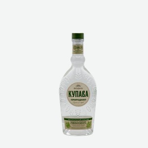 Водка Купава Природная 40% 0,5л А,1,2,6