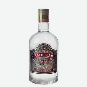 Водка Ханская 40% 0,7л А,1,2,6