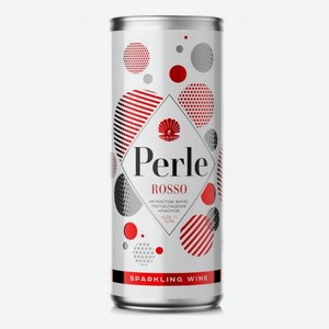Вино игристое La Petite Perle (Ла Петит Перле) красное полусладкое 11,5% 0,25л А,1,2,6