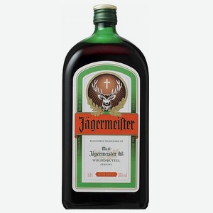 Ликер Ягермайстер десертный 35% 1л А,1,2,6