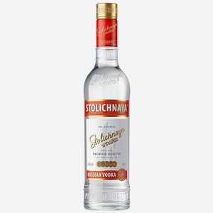 Водка Столичная 40% 0,5л А,1,2,6