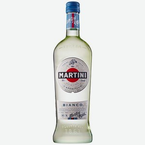 Напиток Мартини Бьянко сладкий белый аром. из вин. сырья 15% 1л А,1,2,6