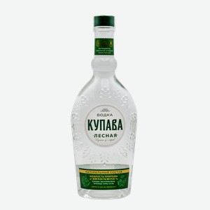 Водка Купава Лесная 40% 0,5л А,1,2,6