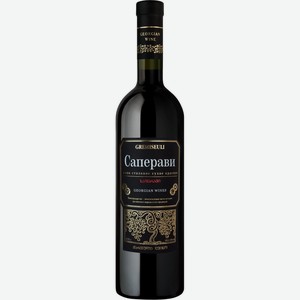 Вино  Гремисеули  Саперави, 750 мл, Красное, Сухое