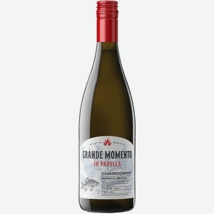 Вино  Гранде Моменто  Шардоне, 750 мл, Белое, Сухое