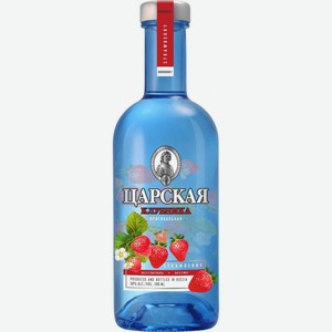 Ликер  Царская  Оригинальная Клубника, настойка горькая, 500 мл