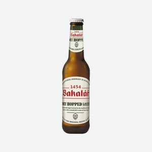 Пиво БАКАЛАР 1454 холодного хмеления б/алк 330мл ст/б