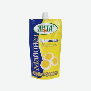 Майонез ЯНТА Провансаль 200г д/п
