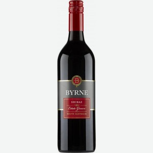Вино Бирн,  Эстейт Гроун  Шираз, 2017, 2017, 750 мл, Красное, Сухое