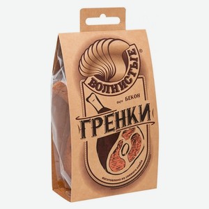 Гренки  Волнистые  с беконом, 75г пакет