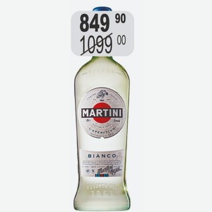 Напиток винный Мартини Бьянко 15% Италия, 0,5л сладкий сухой