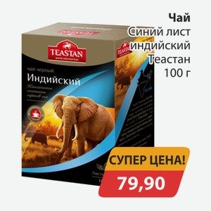 Чай Синий лист Теастан 100г