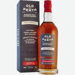 Виски Old Perth Cask Strength в подарочной упаковке 0.7 л