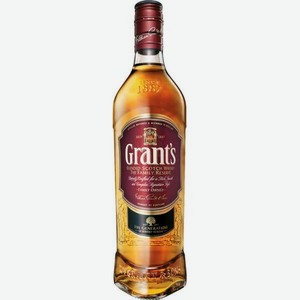 Виски ВИЛЬЯМ ГРАНТС ТРИПЛ ВУД Scotch Blended 0.75л