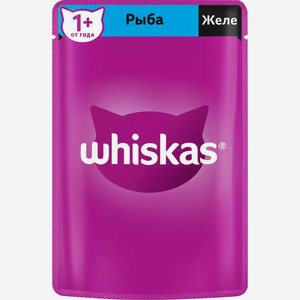 Корм Влажный Для Кошек Whiskas Mask Рыба В Желе 75Г
