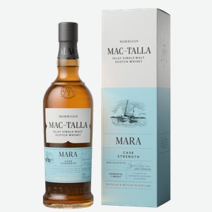 Виски Mac-Talla Single Malt Mara Cask Strength в подарочной упаковке 0.7 л
