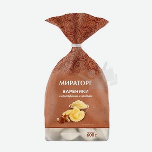 Вареники с Картофелем и грибами 600г