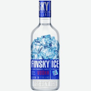 Водка Финский Лед/Finsky Ice 40% 0,5л