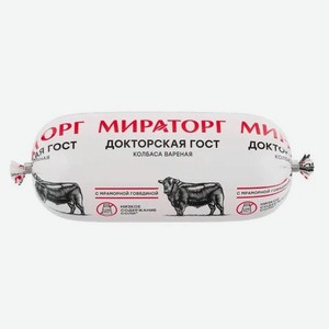 Колбаса вареная Докторская п/а 470г