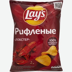 Чипсы Лейз Микс РебГр Лос Лобстер Папр 140 г
