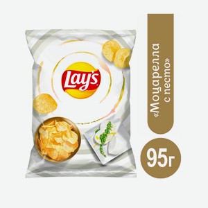 Чипсы LAY S Моцарелла с Песто, 95 г