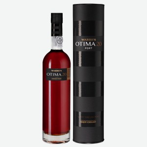 Портвейн Warre`s Otima 20 Year Old Tawny Port в подарочной упаковке 0.5 л