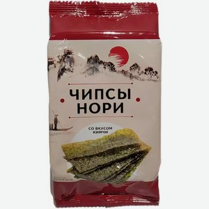 Морская Капуста Обжаренная Чипсы Нори В Кунжутном Масле Вкус Кимчи 5Г