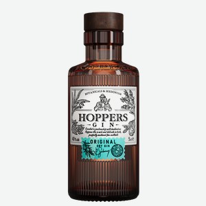 Джин Hoppers Original Dry 0.05 л