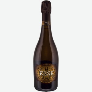 Вино игристое выдержанное ЗГУ Крым Esse MILLESIME BRUT ZERO DOSAGE в подарочной упаковке 0.75 л