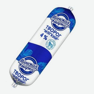 Творог 400г 4% туба Минская марка