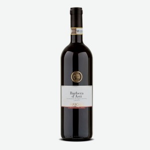 Вино красное сухое «Barbera d`Asti DOCG», 0.75 л, 14 %, Италия