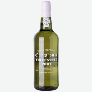 Вино белое «Creigthon`s White Sweet Port», 0.75 л, 19.5 %, Португалия