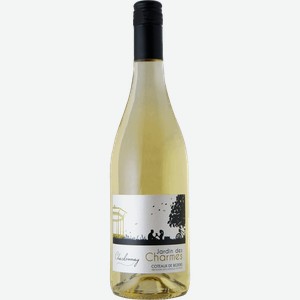 Вино белое сухое «Jardin des Charmes IGP», 0.75 л, 13.5 %, Франция