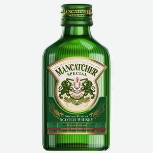 Виски МЭНКЭТЧЕР Зерновой 0.1л