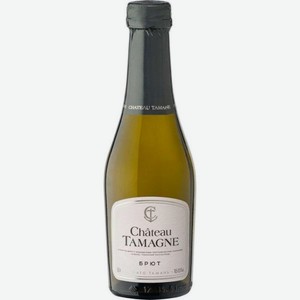 Вино Игристое ШАТО ТАМАНЬ КУБАНЬ Белое Брют 0.2л