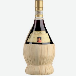 Вино Кьянти Фиаско Каретти DOCG TOSCANA Красное Сухое 0.75л