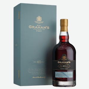Портвейн Graham s 40 Year Old Tawny Port в подарочной упаковке 0.75 л