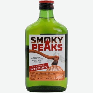 Виски Виски Smoky Peaks 0.25л