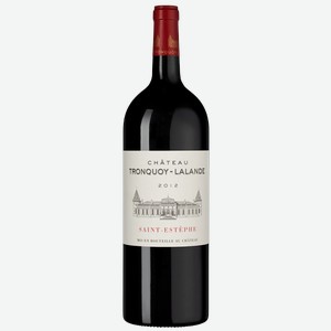 Вино Chateau Tronquoy-Lalande Rouge (Saint-Estephe) 1.5 л