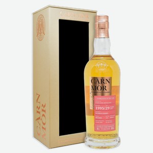 Виски Carn Mor Single Malt Bourbon Barrel Cask Strength 29 Y.O. в подарочной упаковке 0.7 л