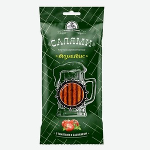 Салямки с/к Томатис Пенные радости, пакет мгс 50г