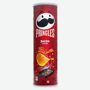 Чипсы Pringles Бекон, 165г туба