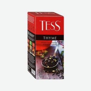 Чай ТЕСС Тайм черный 25*1,5г