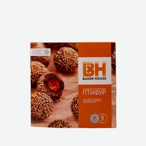 Продукты питания Пирожные Птифур Baker House карамельно арахисовый 0.225кг