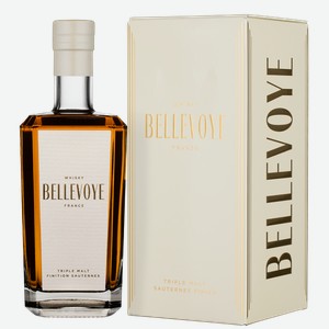Виски Bellevoye Finition Sauternes в подарочной упаковке 0.7 л