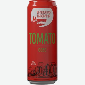 Пивной напиток Tomato Gose 0.45л